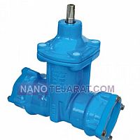 شیرآلات صنعتی کشویی زبانه لاستیکی شیرآلات صنعتی کشویی زبانه لاستیکی